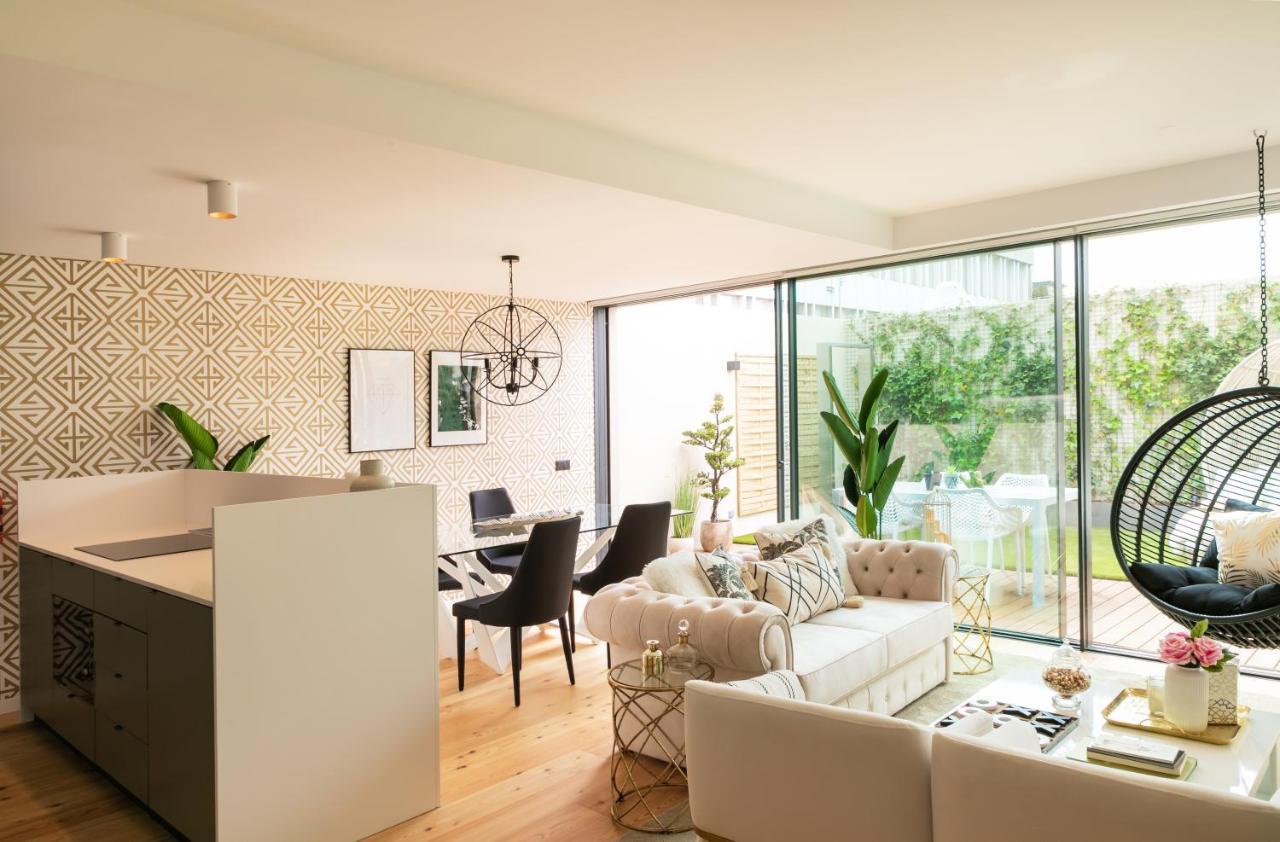 Apartamento Oporto Diamond Luxe & Terrace Exterior foto
