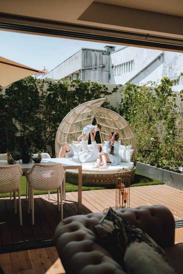 Apartamento Oporto Diamond Luxe & Terrace Exterior foto